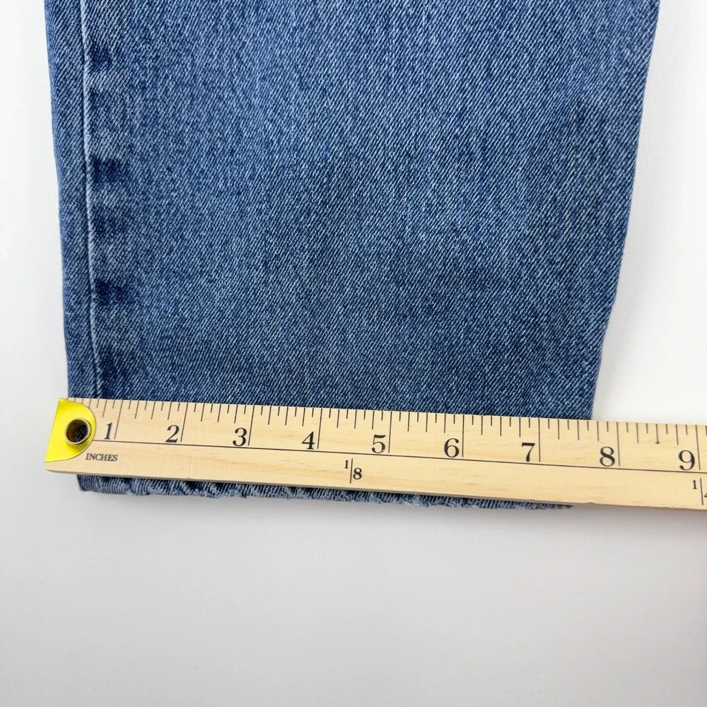 Levis 505 Regular Fit Straight Leg Jeans Mens 38x30 Blue Denim Medium Wash